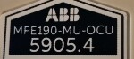 ABB MFE190-MU-OCU